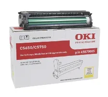 Oki O4386/87/36/85 Toner ye - OKI 43870005 für z.B. OKI C 5650, OKI C 5650 DN, OKI C 5650 N, OKI C 5750, OKI C 5750 DN, OKI C 5750 N