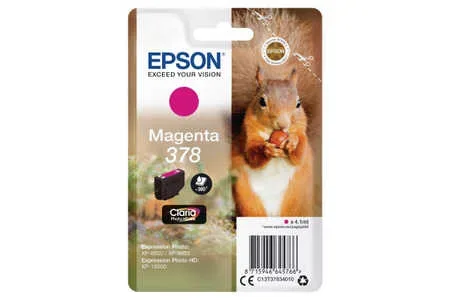 Epson E378/478 Druckerpatronen ma - Epson T3783, No. 378 m, C13T37834010 für z.B. Epson Expression Photo HD XP -15000