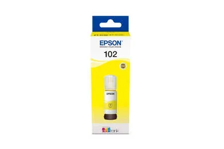 Epson E102y Druckerpatronen yellow - Epson No. 102 y, C13T03R440 für z.B. Epson EcoTank ET -2700, Epson EcoTank ET -2750, Epson EcoTank ET -3700