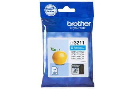 Brother B3211C Druckerpatronen c - Brother LC-3211C für z.B. Brother DCPJ 774 DW, Brother DCPJ 572 DW, Brother DCPJ 770, Brother DCPJ 772 DW