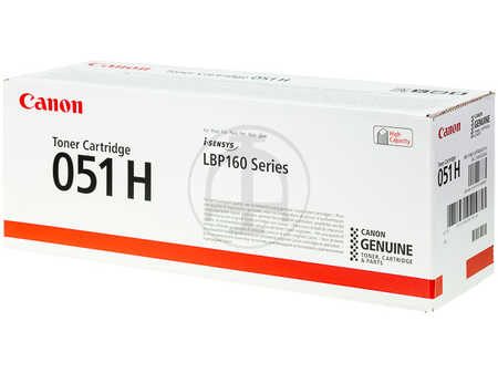 Canon H051Hbk Toner schwarz - Canon CRG-051H bk, 2169C002 für z.B. Canon iSENSYS LBP -160, Canon iSENSYS LBP -162 dw, Canon iSENSYS MF 260