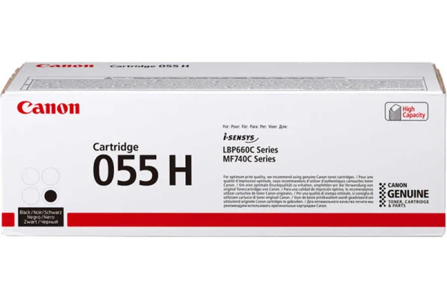 CANON Toner-Modul 055H schwarz CRG 055 BH LBP663/MF742 7600 Seiten