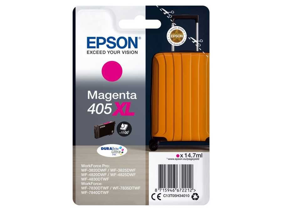 Epson E405MXL Druckerpatronen m - Epson No. 405MXL, T05H34010 für z.B. Epson WorkForce ECC 7000, Epson WorkForce Pro WF -3800