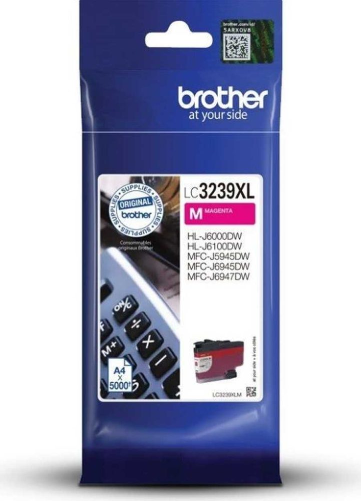 Brother B3237/3239 Druckerpatronen XL m - Brother LC3239XLM für z.B. Brother MFCJ 6947 DW, Brother HLJ 6000 DW, Brother HLJ 6100 DW