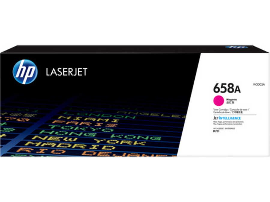 HP H658A Toner magenta - HP No. 658A, W2003A für z.B. HP Color LaserJet Enterprise M 751 dn, HP Color LaserJet Enterprise M 751 n
