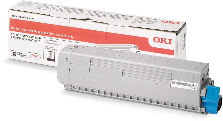 Oki O4709 Toner bk - OKI 47095704 für z.B. OKI C 834 DN, OKI C 834, OKI C 824 dn, OKI C 824 n, OKI C 824, OKI C 834 dnw, OKI C 834 nw