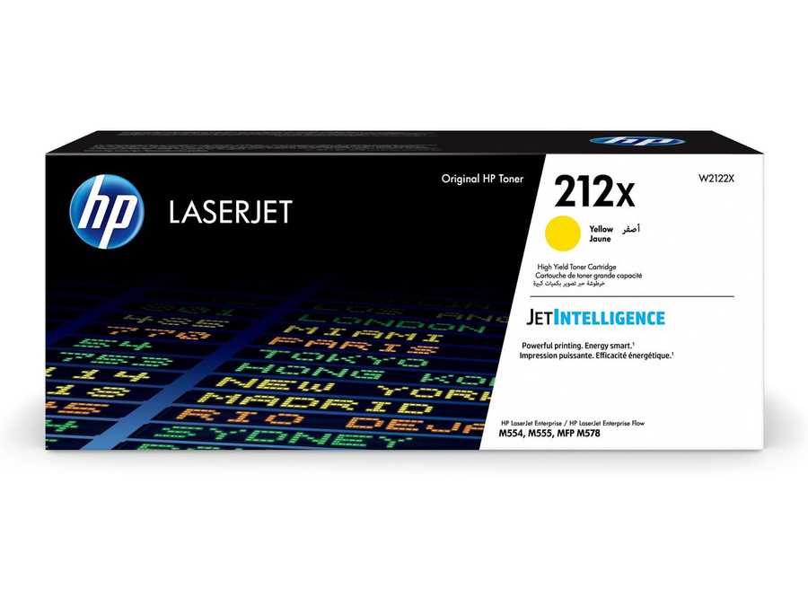HP 212X Original Tonerkartusche W2122X Gelb