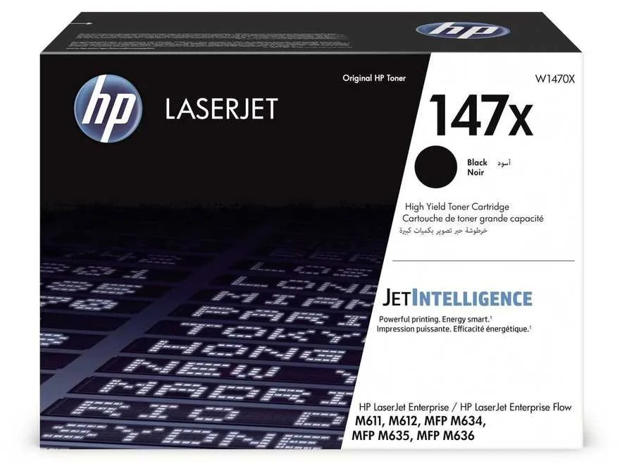 HP 147X Original Tonerkartusche W1470X Schwarz