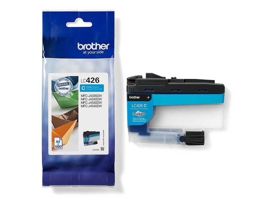 Brother B426 Druckerpatronen c - Brother LC426C für z.B. Brother MFCJ 4335 DW, Brother MFCJ 4340 DW, Brother MFCJ 4540 DW XL, Brother MFCJ 4535 DW
