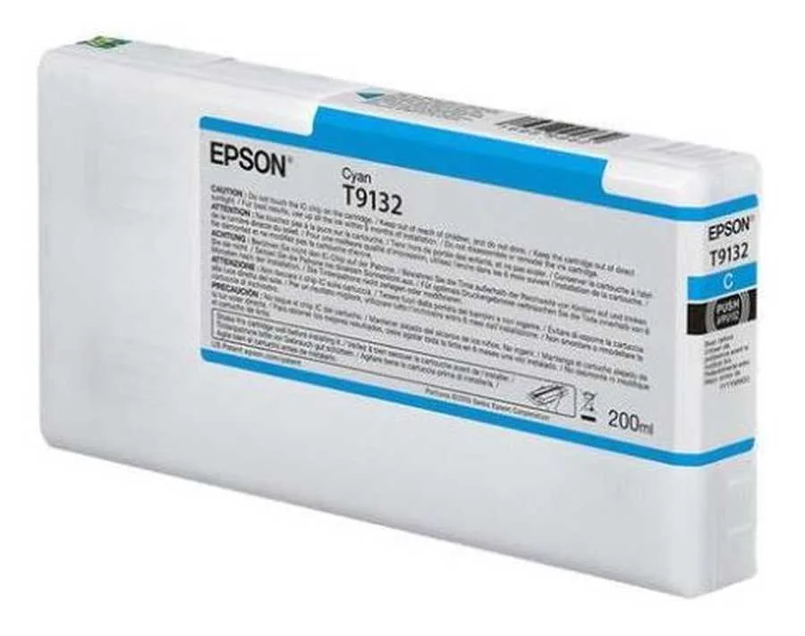 Epson E9132 Druckerpatronen cyan - Epson C13T913200, T913200 für z.B. Epson SureColor SCP 5000, Epson SureColor SCP 5000 STD Spectro