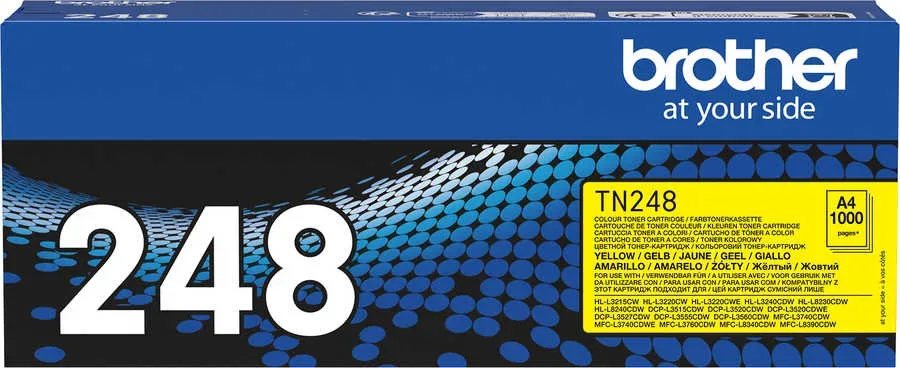 Brother B248 Toner y - Brother TN248Y für z.B. Brother HLL 3215 CW, Brother MFCL 8390 CDW, Brother MFCL 3740 CDW, Brother DCPL 3520 CDW