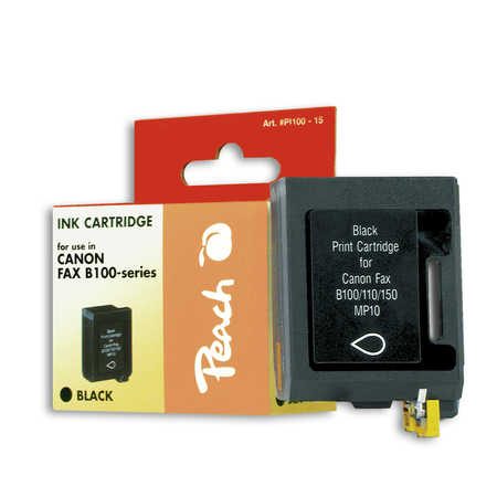 Peach C1/2/3/5 Druckkopf bk ersetzt Canon BX-3BK, 0884A002 für z.B. Canon CFUC 1, Canon Fax B 100, Canon Fax B 110, Canon Fax B 115, Canon Fax B 120