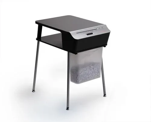 Bonsai Druckertisch mit Aktenvernichter Docshred Fit 7 Bonsai