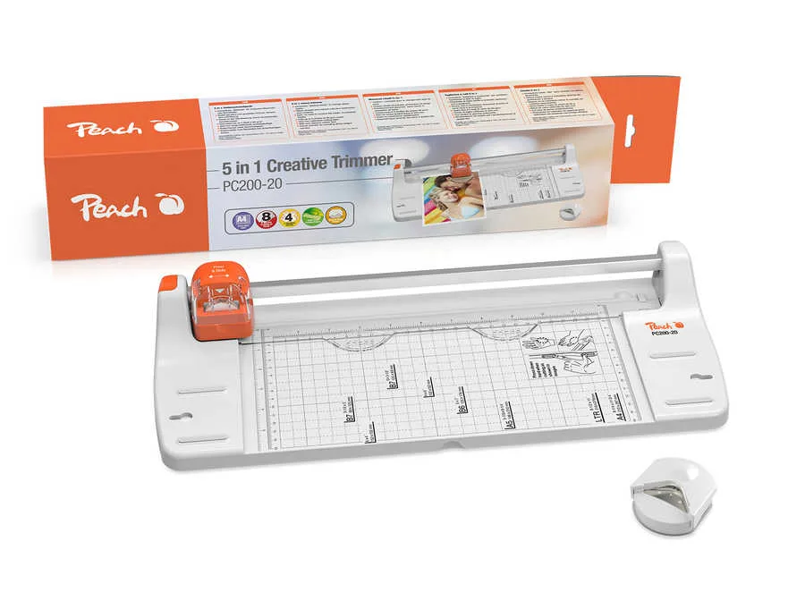 Peach 5 in 1 Kreativ Rollenschneider PC200-20