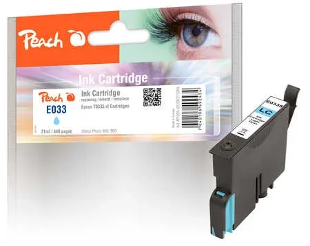 Peach E335 PHC Druckerpatrone cyph ersetzt Epson T0335PHC, C13T03354010 für z.B. Epson Stylus Photo 950, Epson Stylus Photo 960