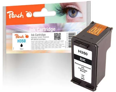 Peach HP 350 Druckkopf bk ersetzt HP No. 350, CB335EE für z.B. HP DeskJet D 4200, HP DeskJet D 4260, HP DeskJet D 4300, HP DeskJet D 4360