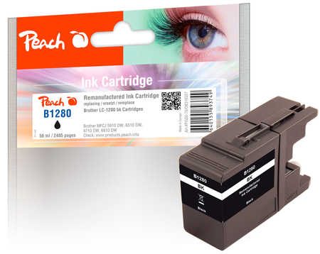 Peach - Tinte Bher LC-1280 XL Black, One Size