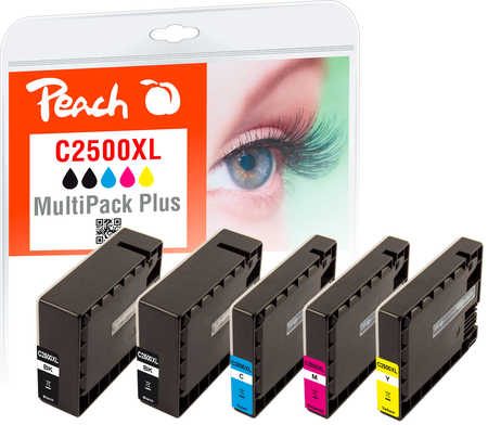 Peach - 319393 Druckerpatrone 5 Stück(e) Kompatibel Schwarz, Cyan, Magenta, Gelb, One Size