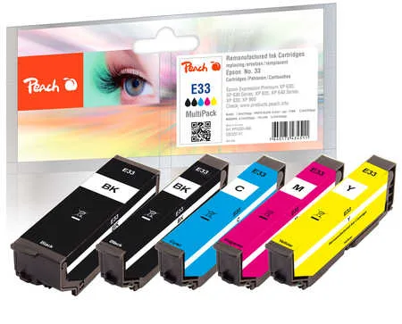 Peach - E33 / T3377 (bk, Phbk, C, M, Y), 500 Stück