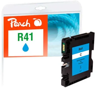 Peach R41 Druckerpatrone XL cy ersetzt Ricoh GC41C, 405762 für z.B. Ricoh Aficio SG 3100, Ricoh Aficio SG 3100 snw, Ricoh Aficio SG 3110 dn