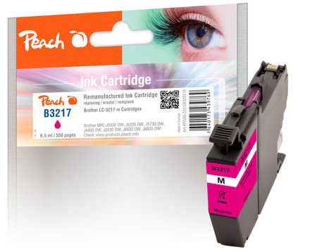 Peach B3217 M Druckerpatrone ma ersetzt Brother LC-3217M für z.B. Brother MFCJ 5330 DW, Brother MFCJ 5335 DW, Brother MFCJ 5730 DW