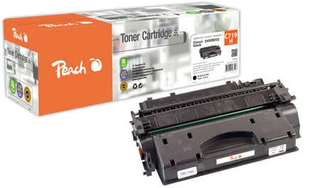Peach HP 719 HBK Toner XL bk ersetzt Canon No. 719H BK, 3480B002 für z.B. Canon ISensys LBP -6300 dn, Canon ISensys LBP -6300, Canon LBP -6300 dn