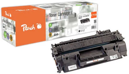 Peach HP 719 BK Toner bk ersetzt Canon No. 719 BK, 3479B002 für z.B. Canon ISensys LBP -6300 dn, Canon ISensys LBP -6300, Canon ISensys LBP -6680 x