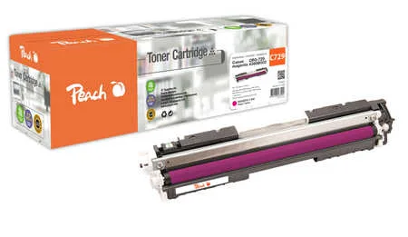 Peach HP 729 M Toner ma ersetzt Canon No. 729M, 4368B002 für z.B. Canon ISensys LBP -7000, Canon ISensys LBP -7010 c, Canon ISensys LBP -7018 c