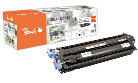 Peach C711 BK Toner bk ersetzt Canon CRG-711BK, 1660B002 für z.B. Canon ISensys LBP -5300, Canon ISensys LBP -5360, Canon ISensys LBP -5400