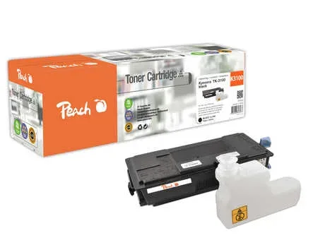 Peach K3100 Toner bk ersetzt Kyocera TK-3100 für z.B. Kyocera ECOSYS M 3040 dn, Kyocera ECOSYS M 3540 dn, Kyocera FS -2100 D, Kyocera FS -2100
