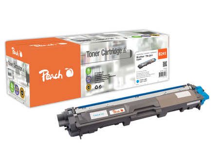 Peach Tonermodul cyan, kompatibel zu Brother TN-241C