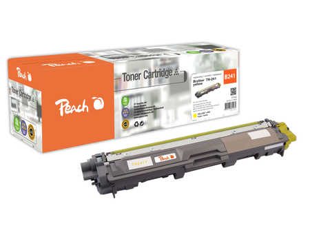Peach Tonermodul gelb, kompatibel zu Brother TN-241Y