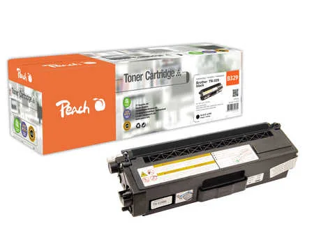 Peach B329 BK Toner XL bk ersetzt Brother TN-329BK für z.B. Brother DCPL 8450 CDW, Brother HLL 8350 CDW, Brother HLL 8350 CDWT, Brother HLL 8350