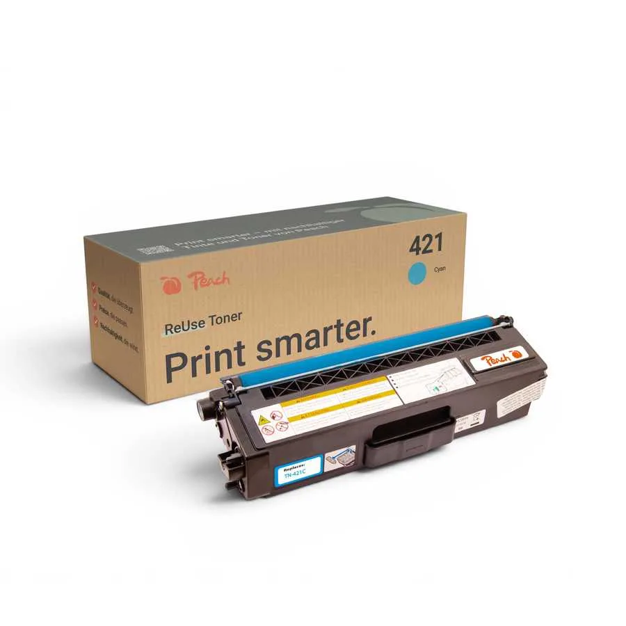 Peach B421 C Toner cy ersetzt Brother TN-421C für z.B. Brother DCPL 8410 CDW, Brother MFCL 8690 CDW, Brother DCPL 8410 CDN, Brother HLL 8260 CDW