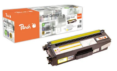 Peach B423 Y Toner XL ye ersetzt Brother TN-423Y für z.B. Brother DCPL 8410 CDW, Brother MFCL 8690 CDW, Brother DCPL 8410 CDN