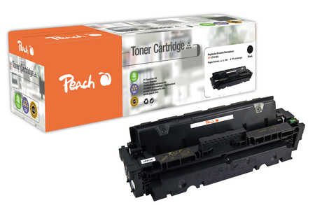 Peach HP 410 ABK Toner bk ersetzt HP No. 410A BK, CF410A für z.B. HP Color LaserJet Pro MFP M 477 fnw, HP Color LaserJet Pro MFP M 377 dw