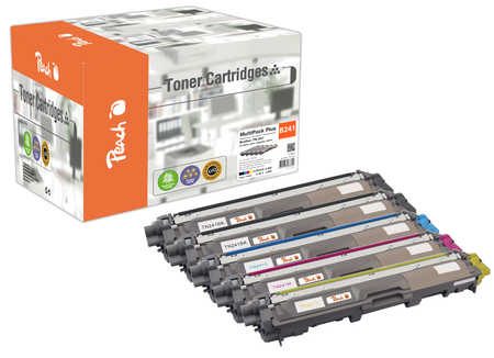 Peach - Toner TN-241 BlackCyanMagentaYellow, Schwarz, One Size