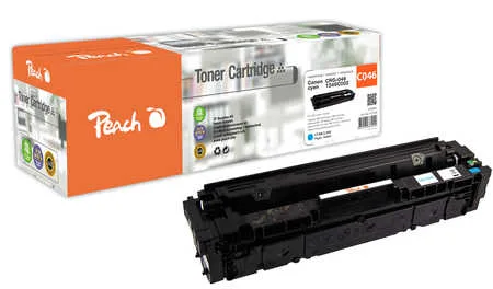 Peach HP 046 c Toner cy ersetzt Canon CRG-046 c, 1249C002 für z.B. Canon ISensys LBP -650, Canon ISensys LBP -653 Cdw, Canon ISensys LBP -654 Cdw