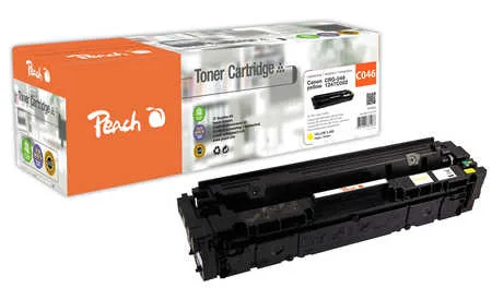 Peach HP 046 y Toner ye ersetzt Canon CRG-046 y, 1247C002 für z.B. Canon ISensys LBP -650, Canon ISensys LBP -653 Cdw, Canon ISensys LBP -654 Cdw