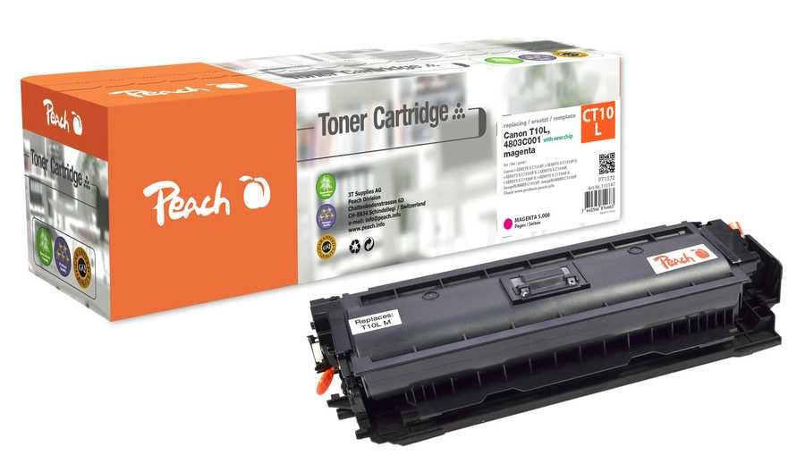 Peach CT10 Toner ma ersetzt Canon T10L m, 4803C001 für z.B. Canon imageRUNNER C 1500, Canon IR C 1500, Canon IR C 1530, Canon IR C 1533 i