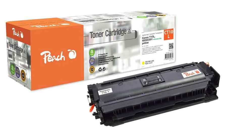 Peach CT10 Toner ye ersetzt Canon T10L y, 4802C001 für z.B. Canon imageRUNNER C 1500, Canon IR C 1500, Canon IR C 1530, Canon IR C 1533 i