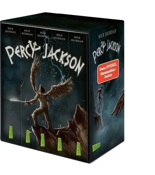 Carlsen - Percy Jackson: Taschenbuchschuber, Multicolor