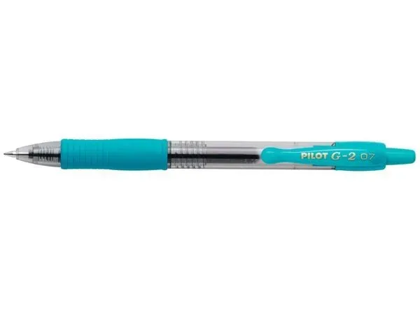 Pilot G2 Gelschreiber Hellblau Mittel 0.4 mm Nachfüllbar
