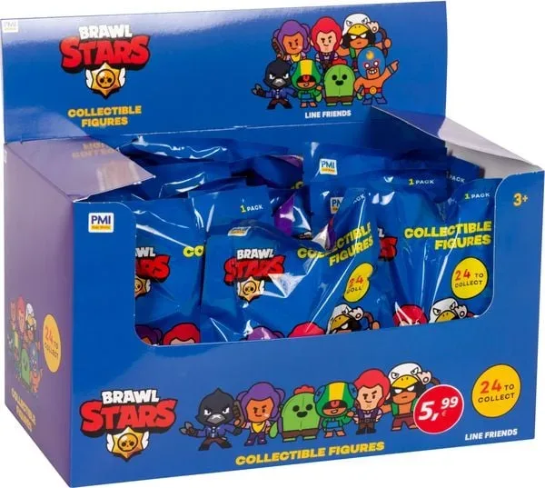 P.M.I. Trading and Enterprise Ltd. - Brawl Stars Figur 1er Pack, Überraschungspack, Multicolor