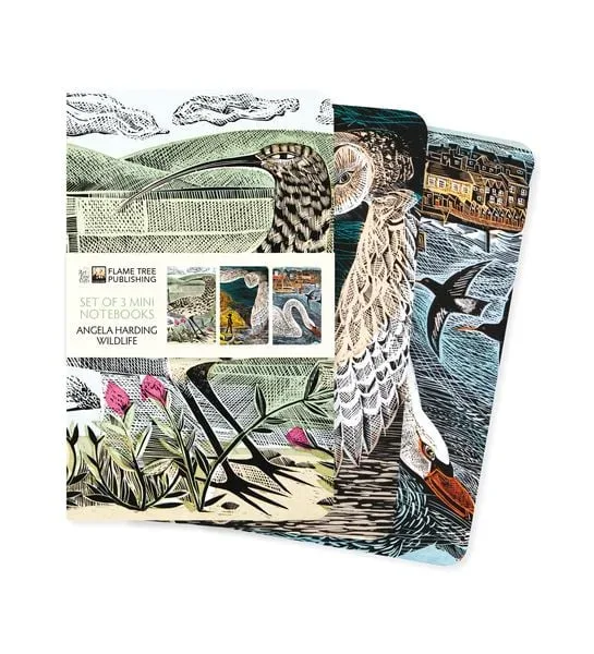 Dreier Set Mini-Notizbücher: Angela Harding, Tierwelt