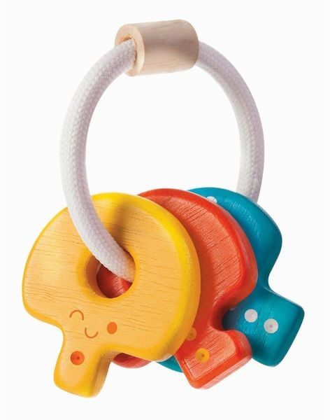 Plantoys Rassel Schl?ssel, Farbe