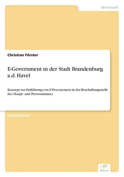 E-Government in der Stadt Brandenburg a.d. Havel
