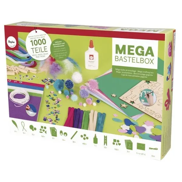 Rayher Mega-Bastelbox Fantasy | 1000 Teile