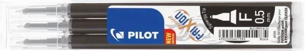 PILOT Roller FriXion Mine 0,5mm BLSFRP5B schwarz 3 St&uuml;ck