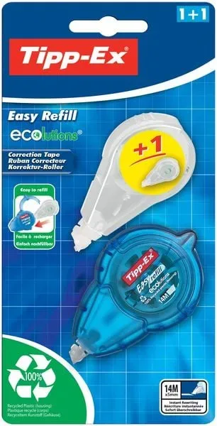 Tipp-Ex Easy Refill Ecolutions Korrekturroller 1 Stück + 1 Refill